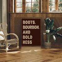 Boots Bourbon Boldness