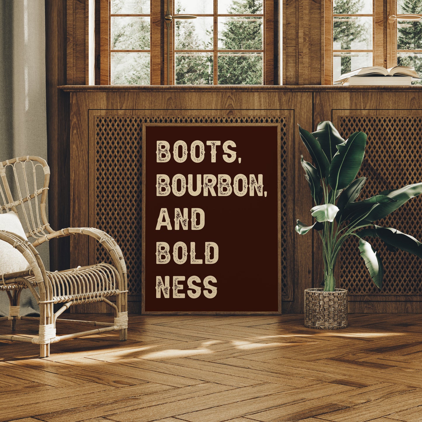 Boots Bourbon Boldness