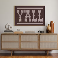 Y'all Western Type Print