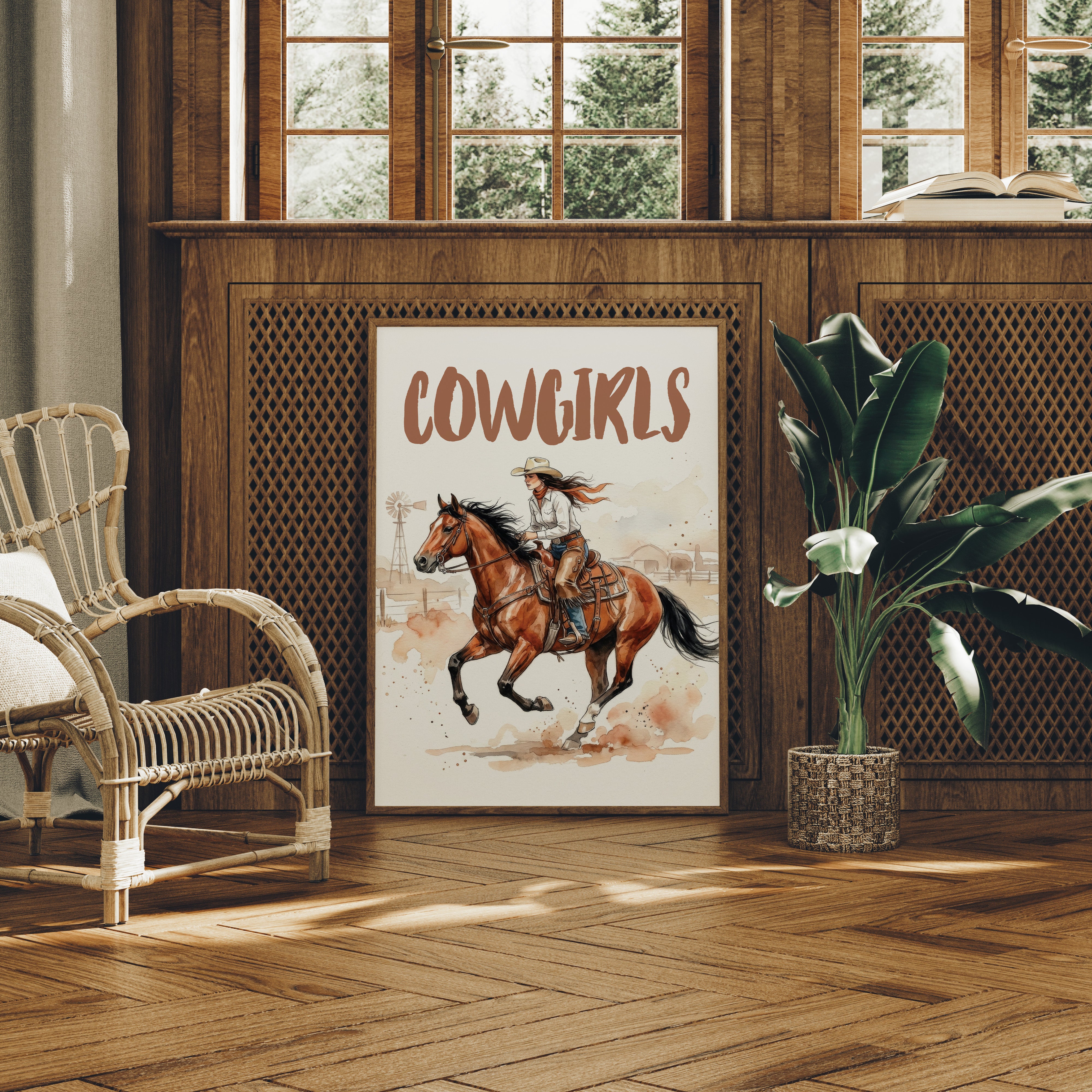 Cowgirls Ride the Ranch