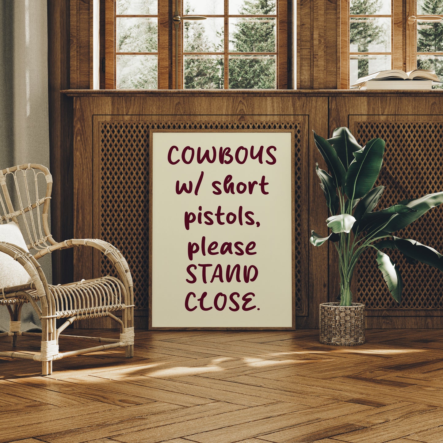 Cowboys Please Stand Close