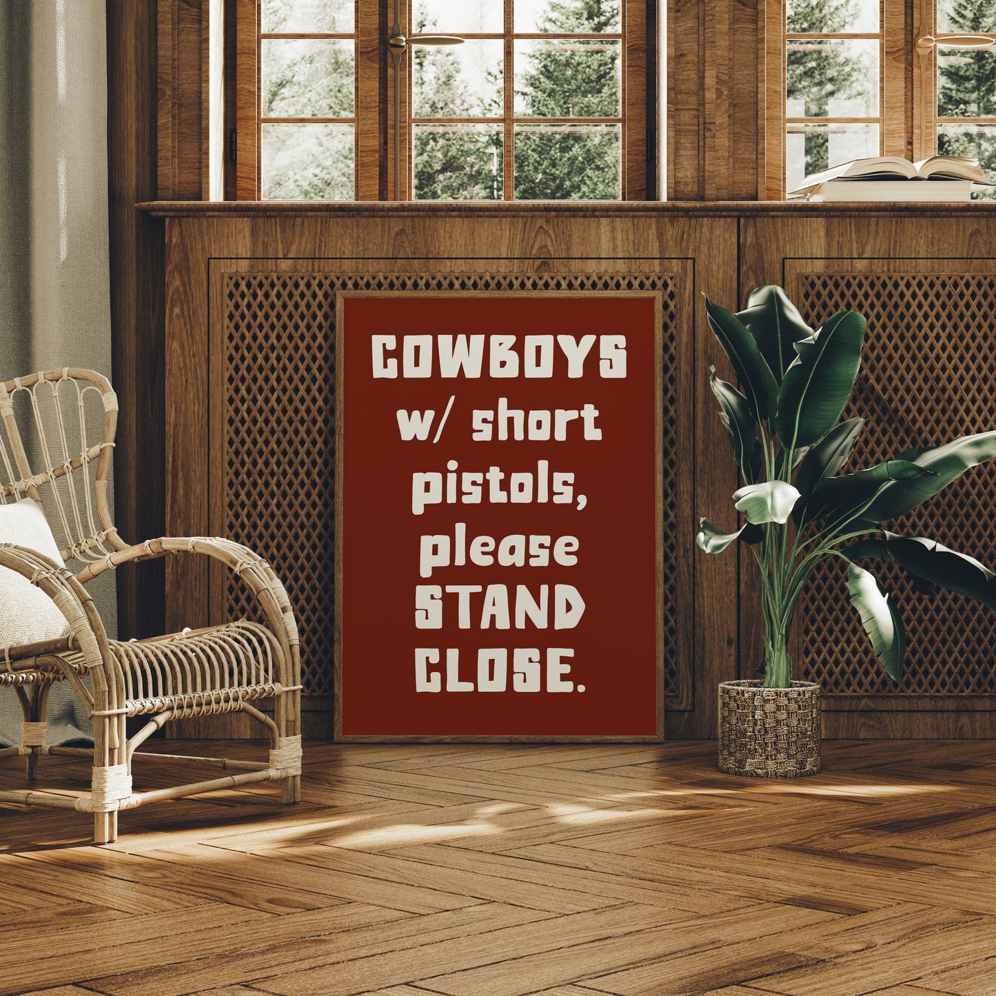 Cowboys Please Stand Close, Bold