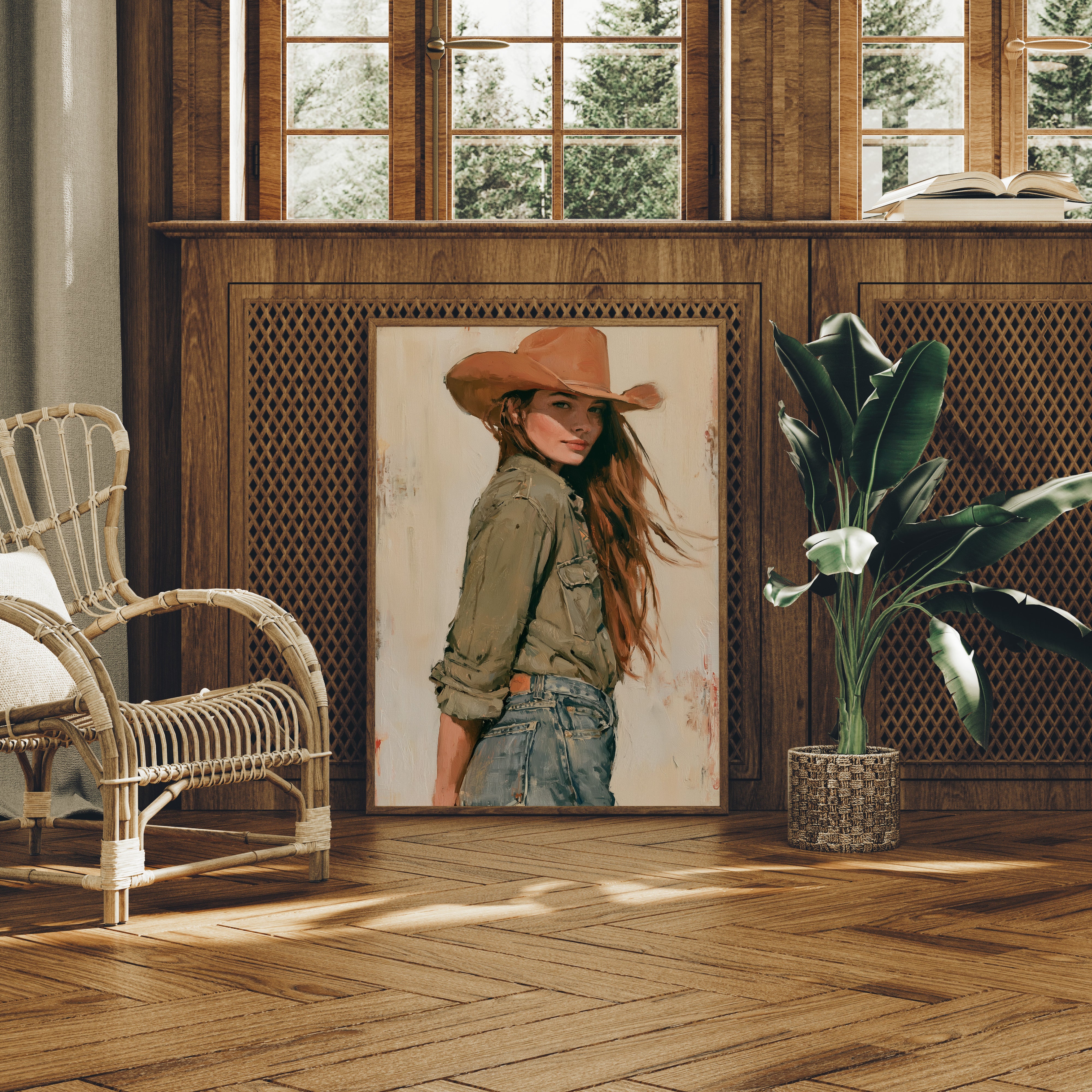 Sunlit Glance, Western