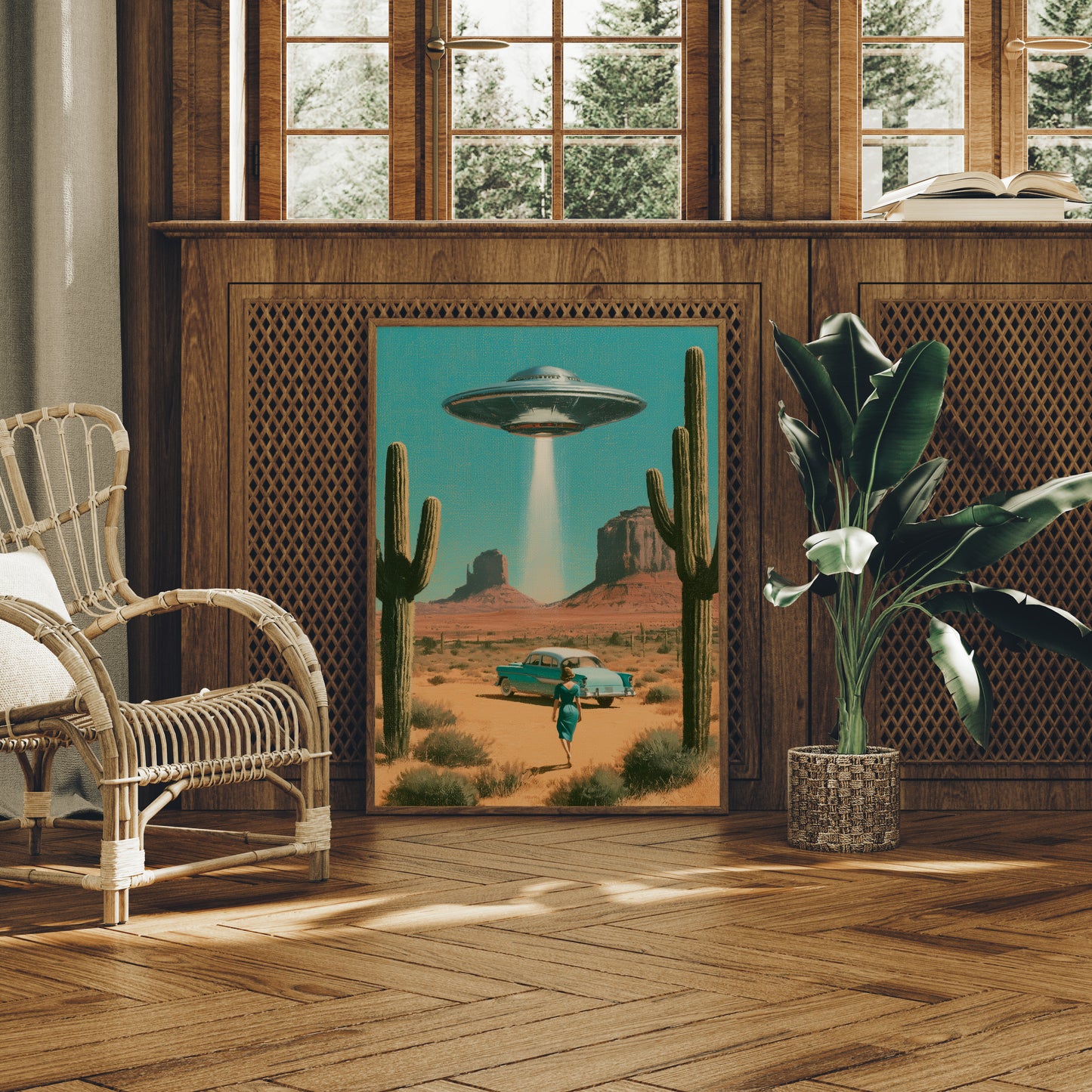 Desert Highway UFO Encounter