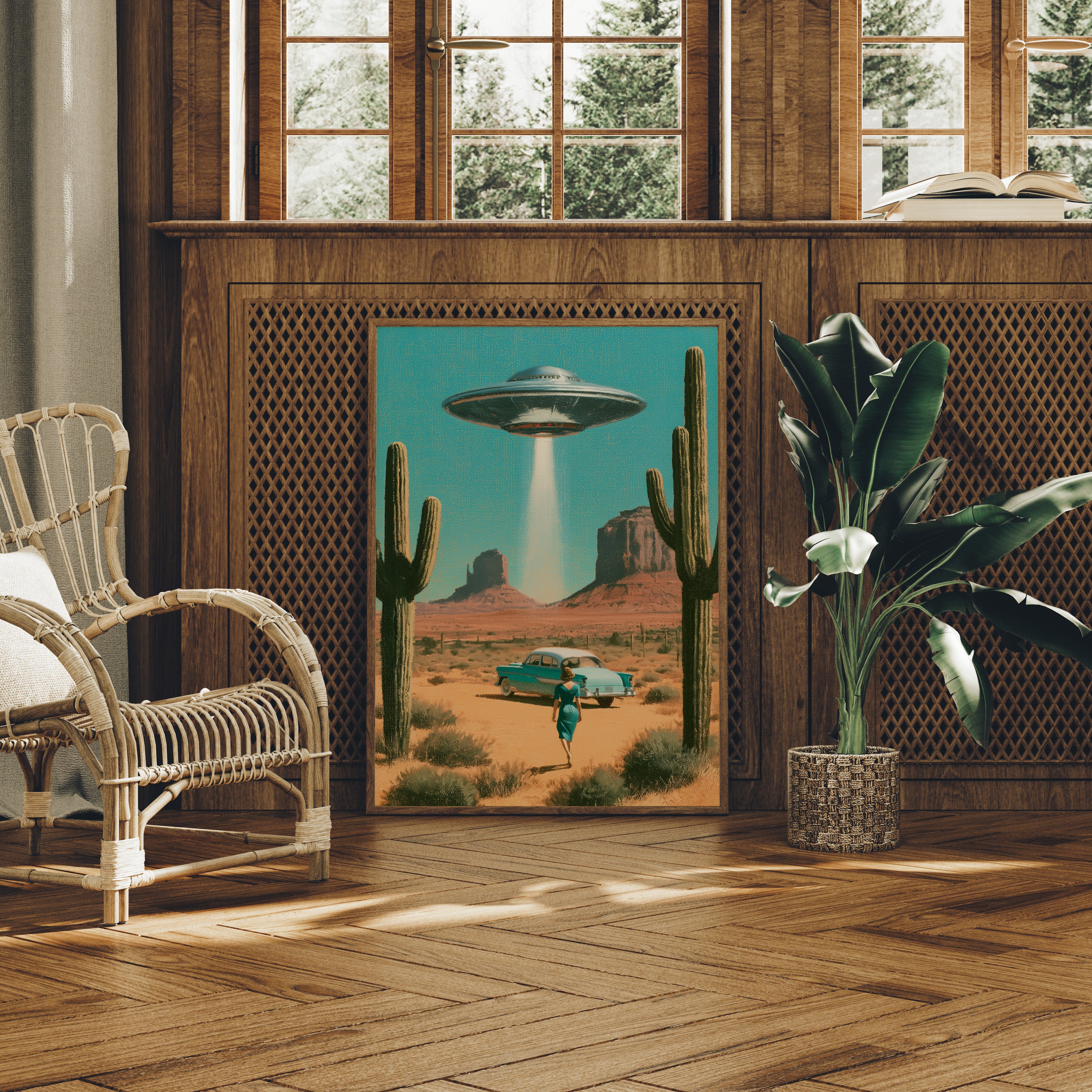 Desert Highway UFO Encounter
