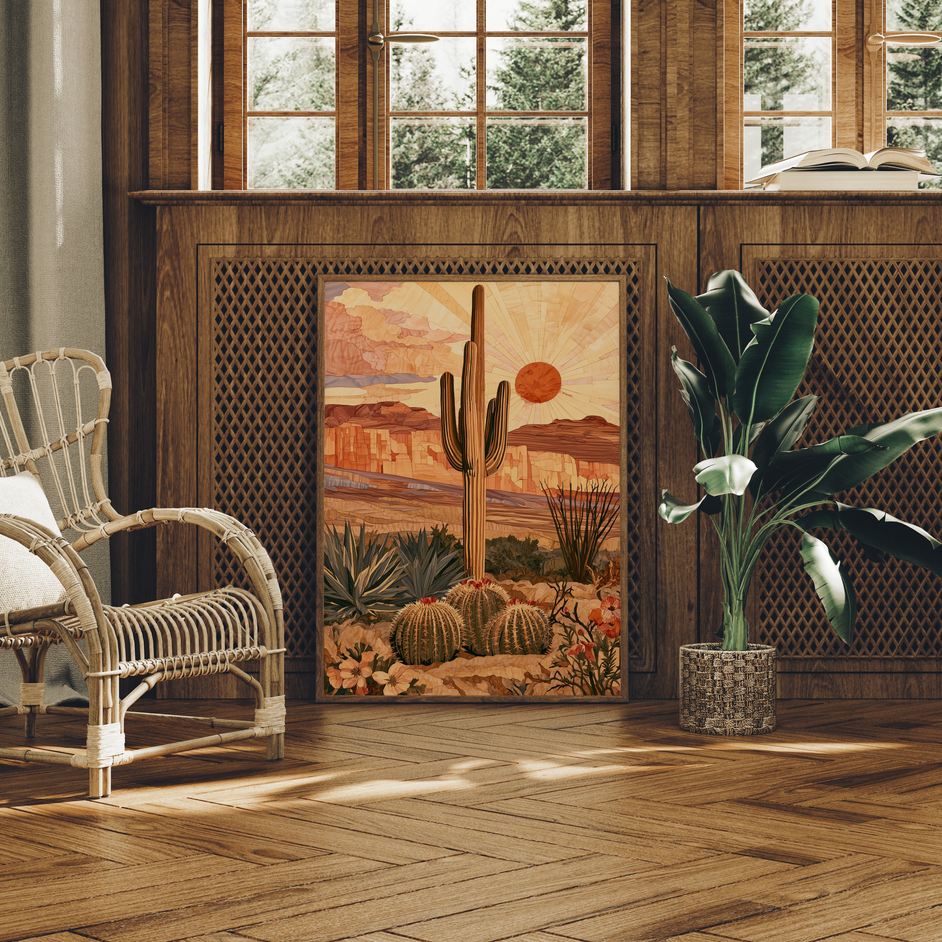 Saguaro At Sunburst