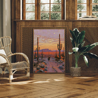 Sundown Ride Through the Saguaro