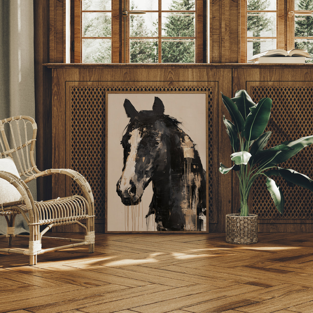 Black Horse, Raw Canvas, No Apologies
