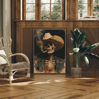Smoking Skeleton Cowboy