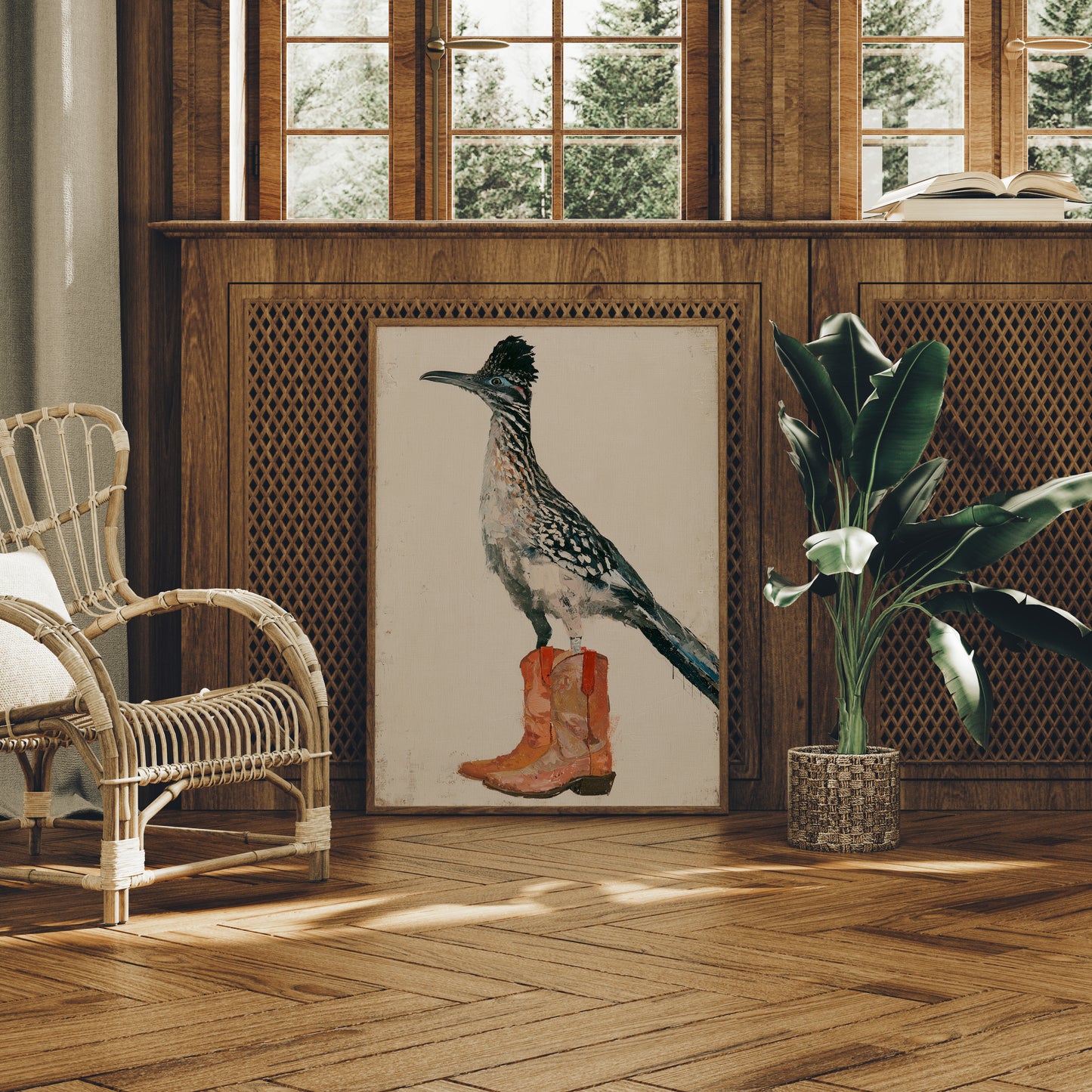 Roadrunner in Borrowed Boots