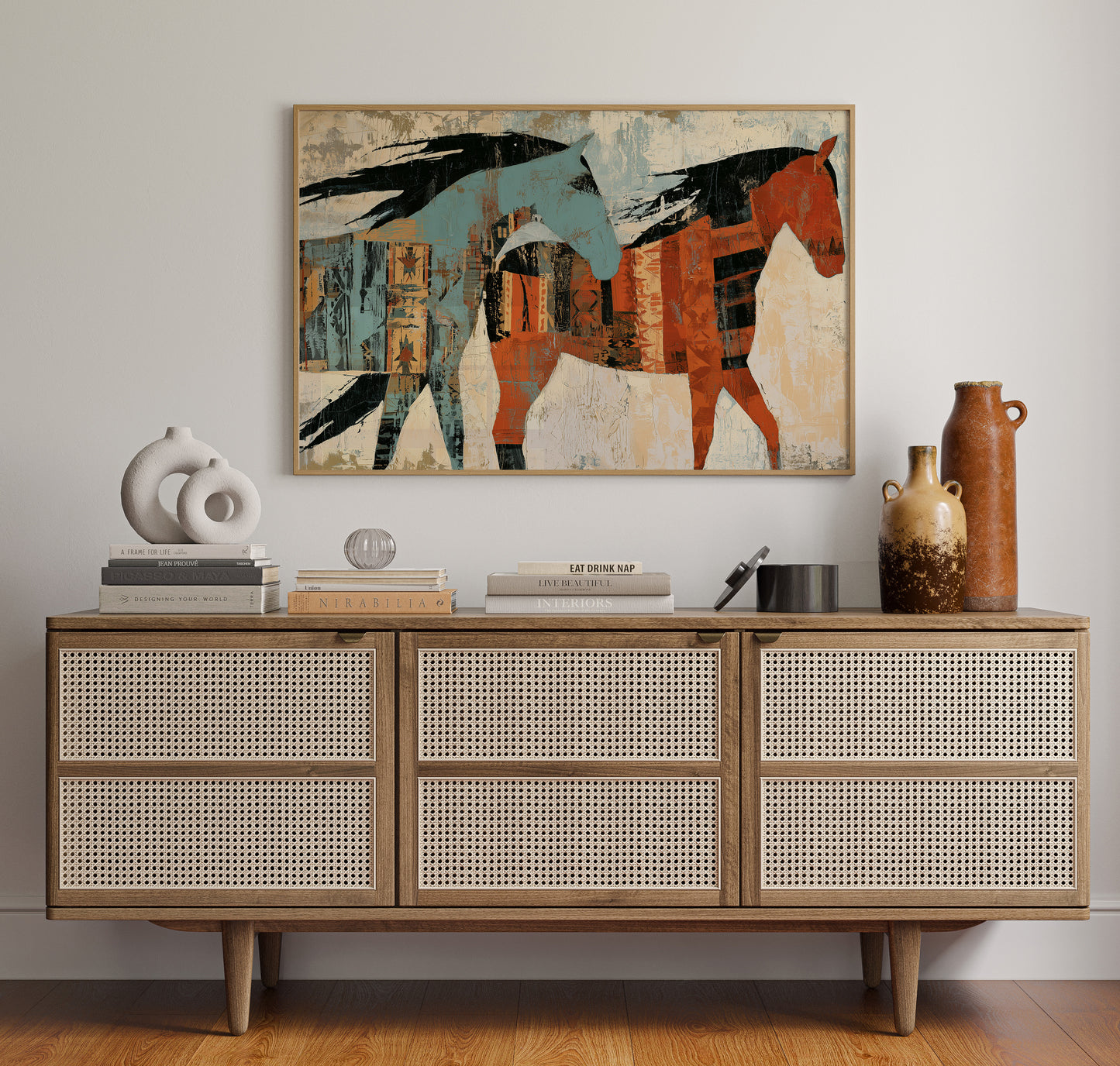 Two Horses, One Myth