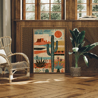 Mid-Century Desert: Saguaro Sun