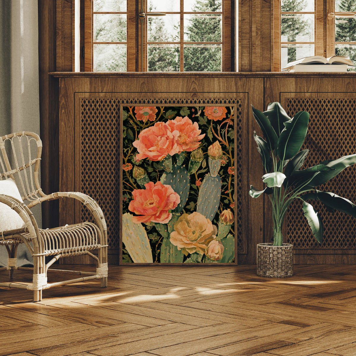 Desert Bloom Tapestry