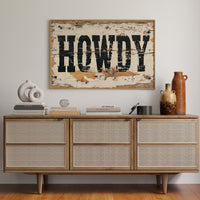 Howdy, Weathered Wood