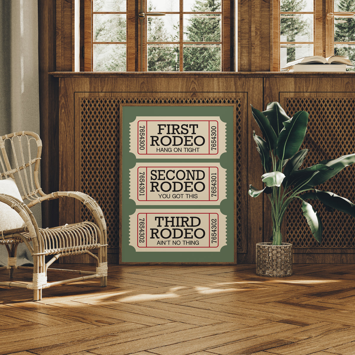 First, Second, Third Rodeo Tickets