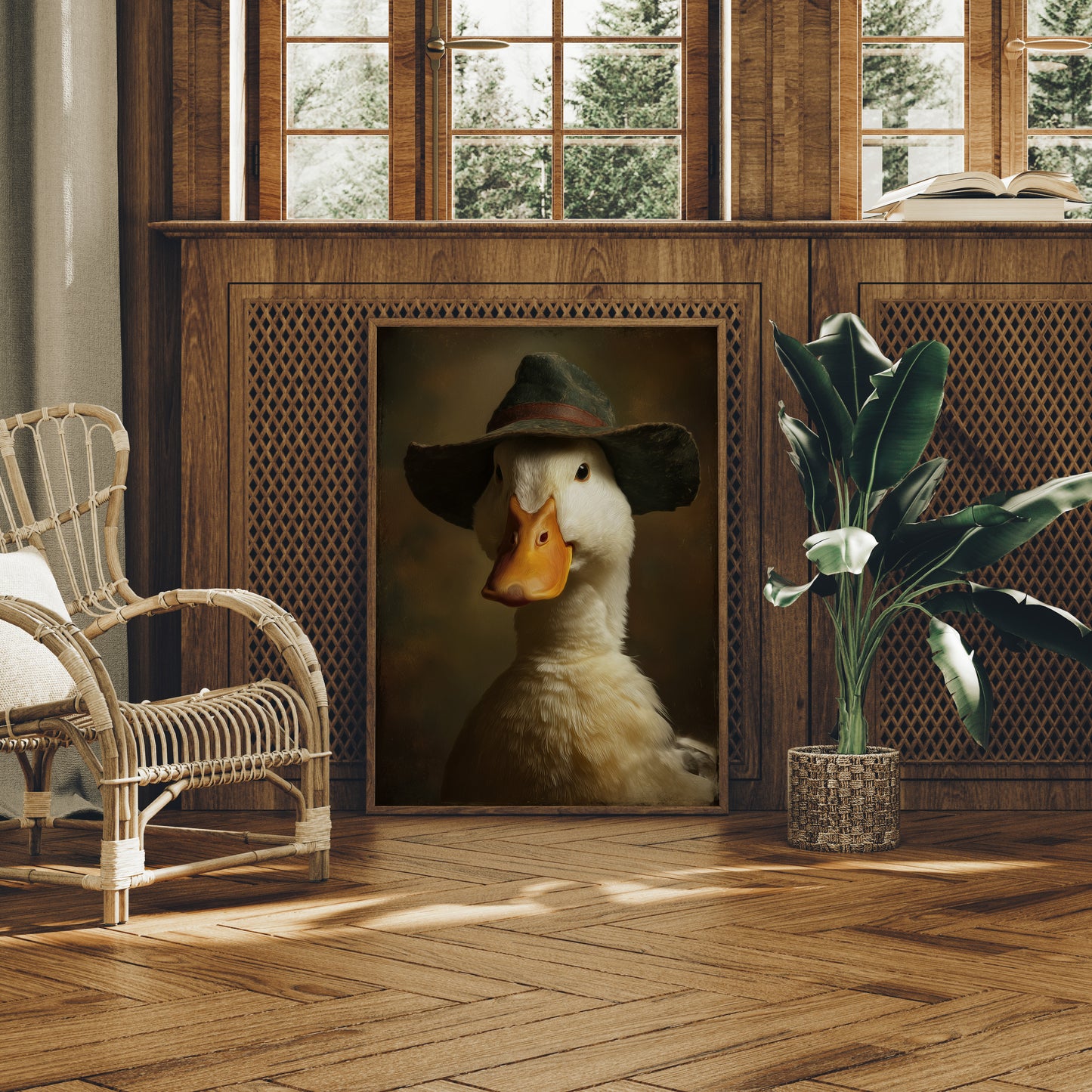 Gentleman Goose In A Hat