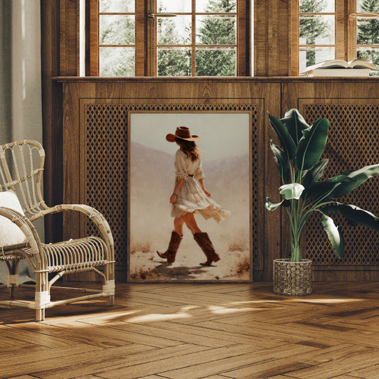 Soft Steps Through Dust