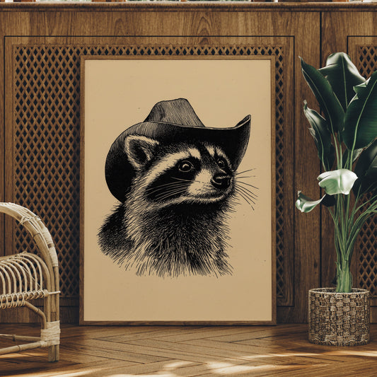 Ranch Hand Raccoon