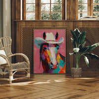 Neon Cowgirl In Bloom