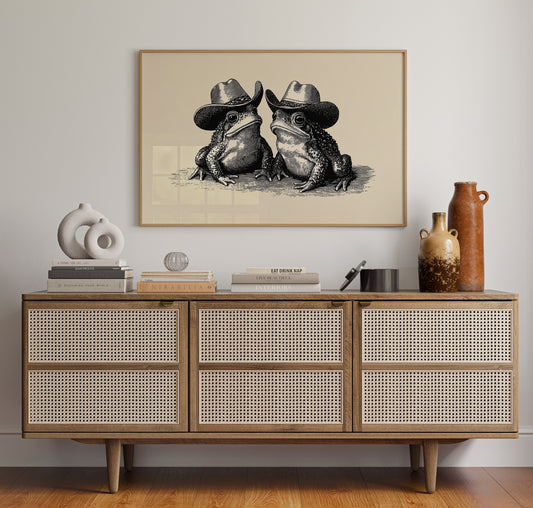 Two Toads at High Noon