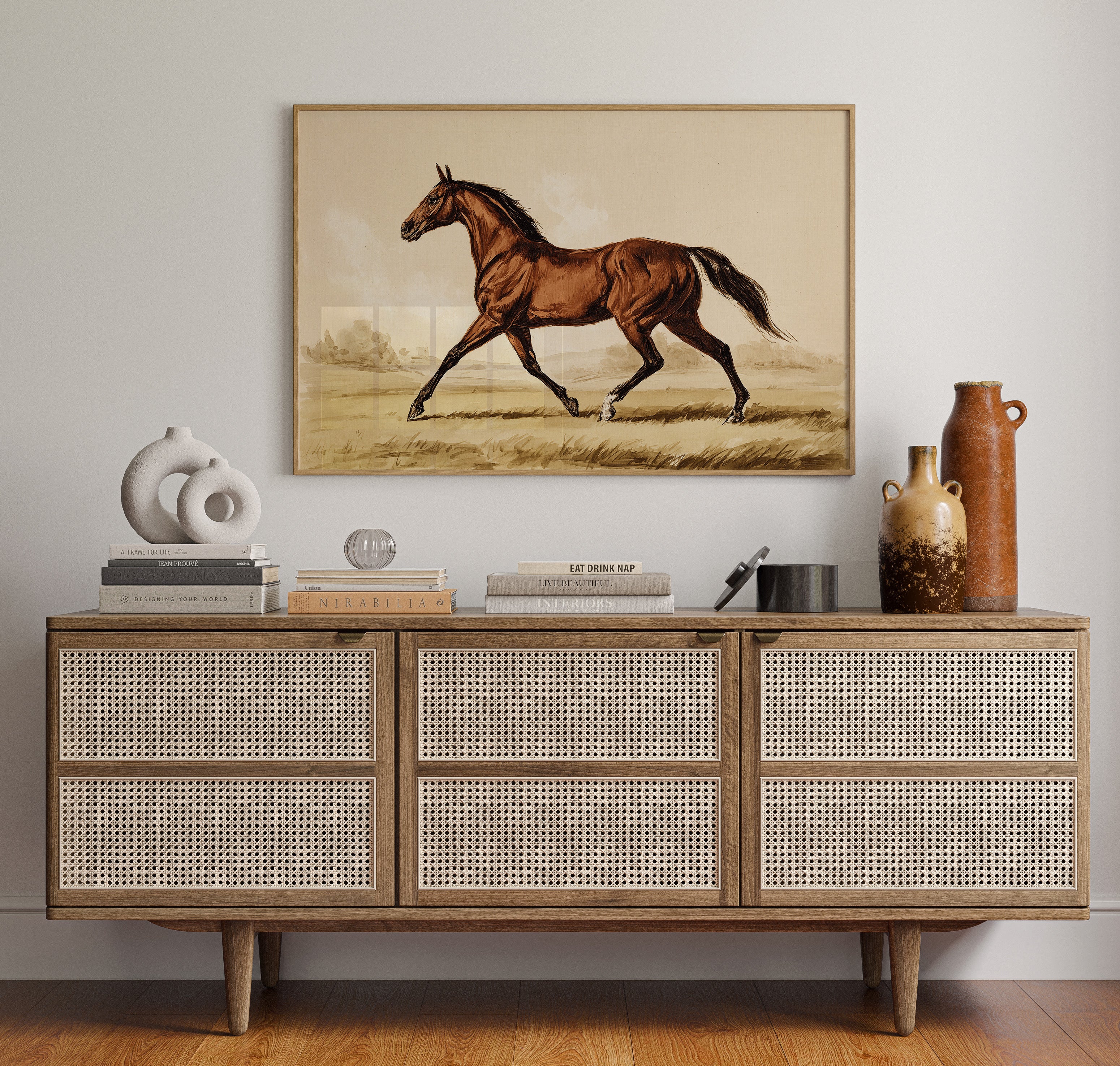 Chestnut in Motion