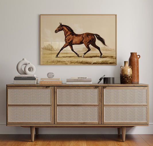 Chestnut in Motion