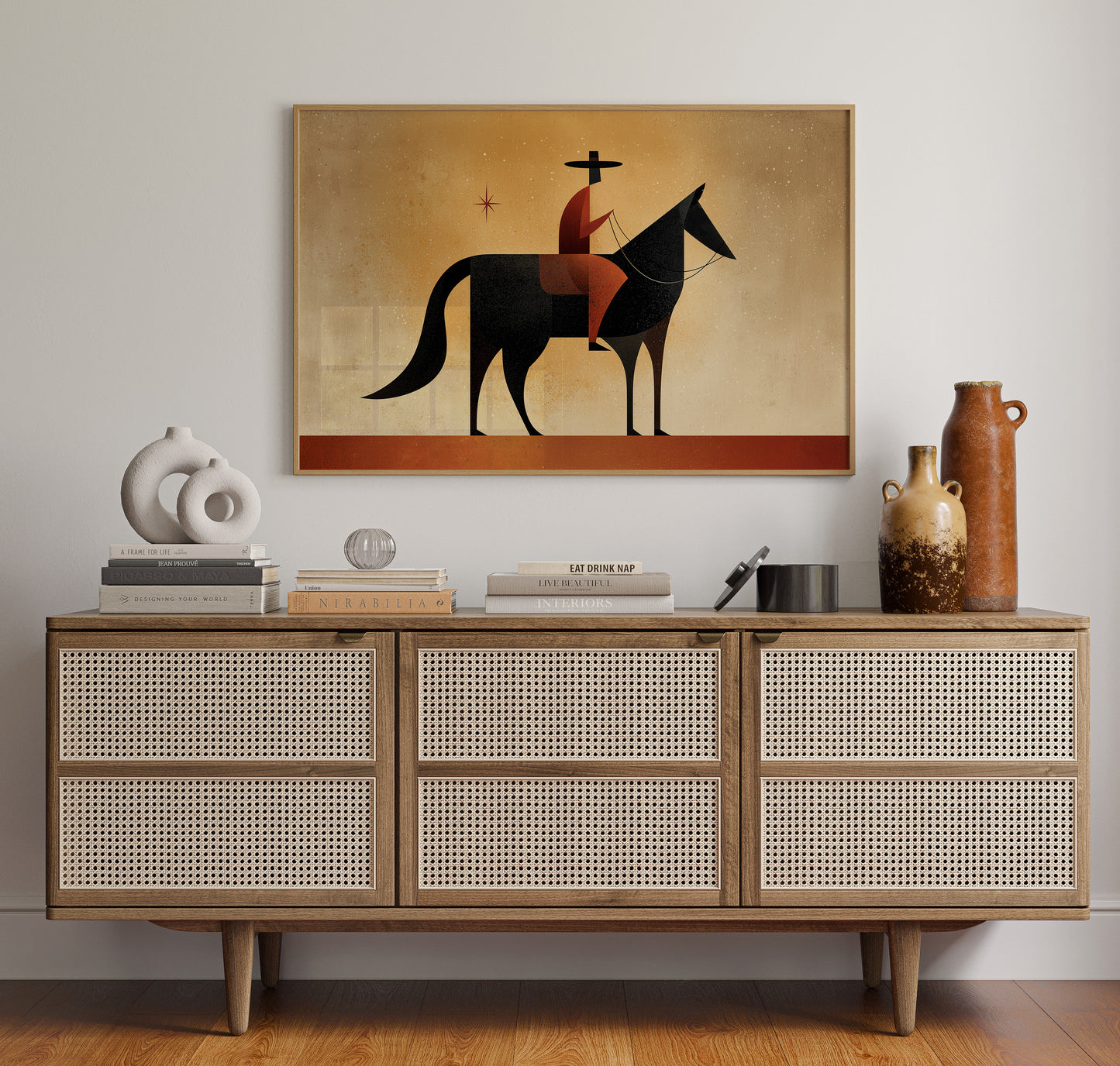 Mid Century Desert Rider