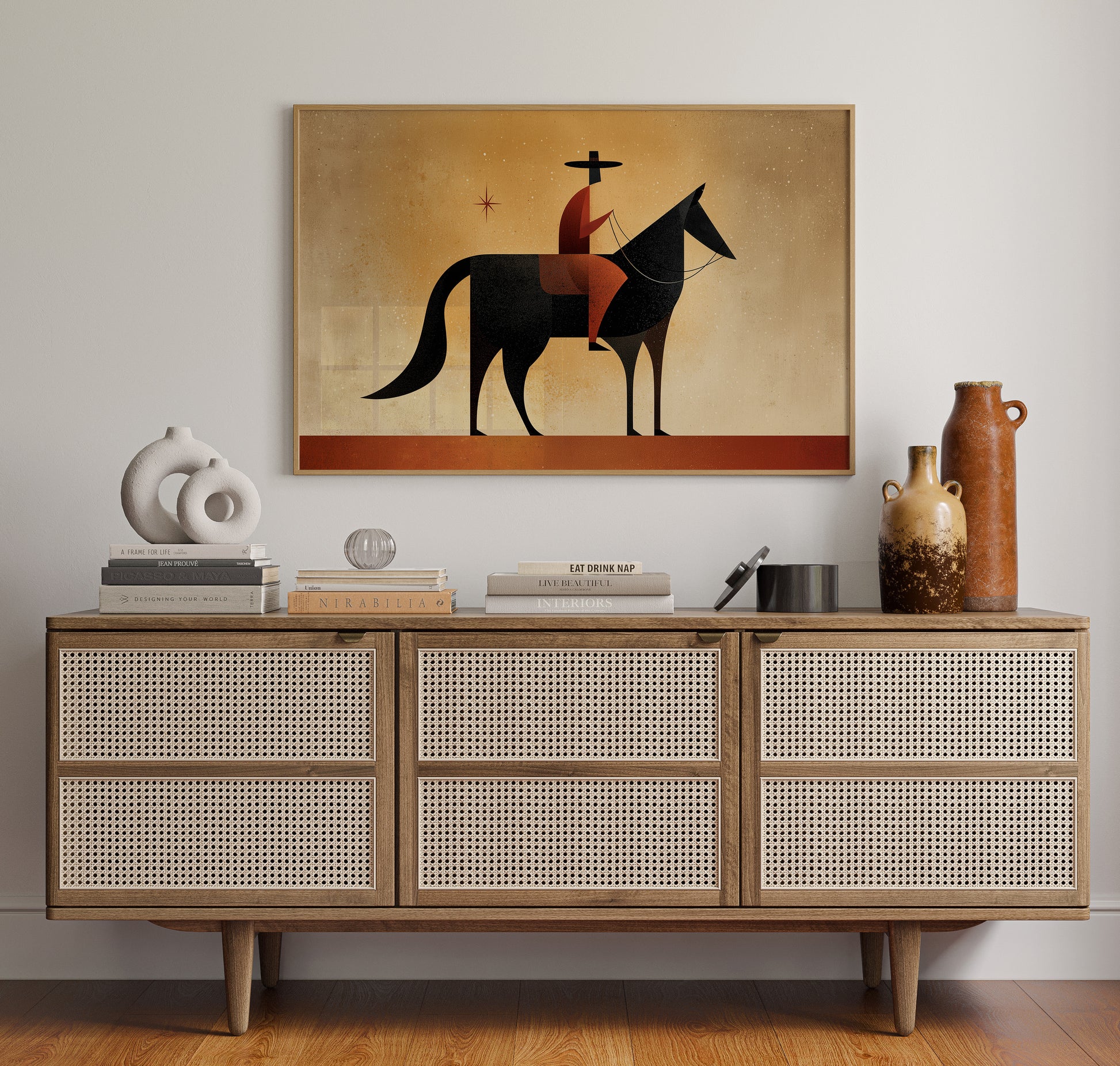 Mid Century Desert Rider