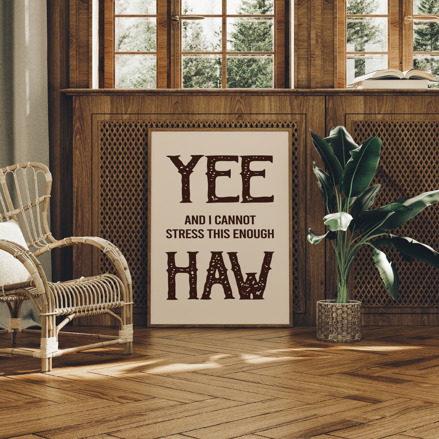 Yee Haw Western Quote