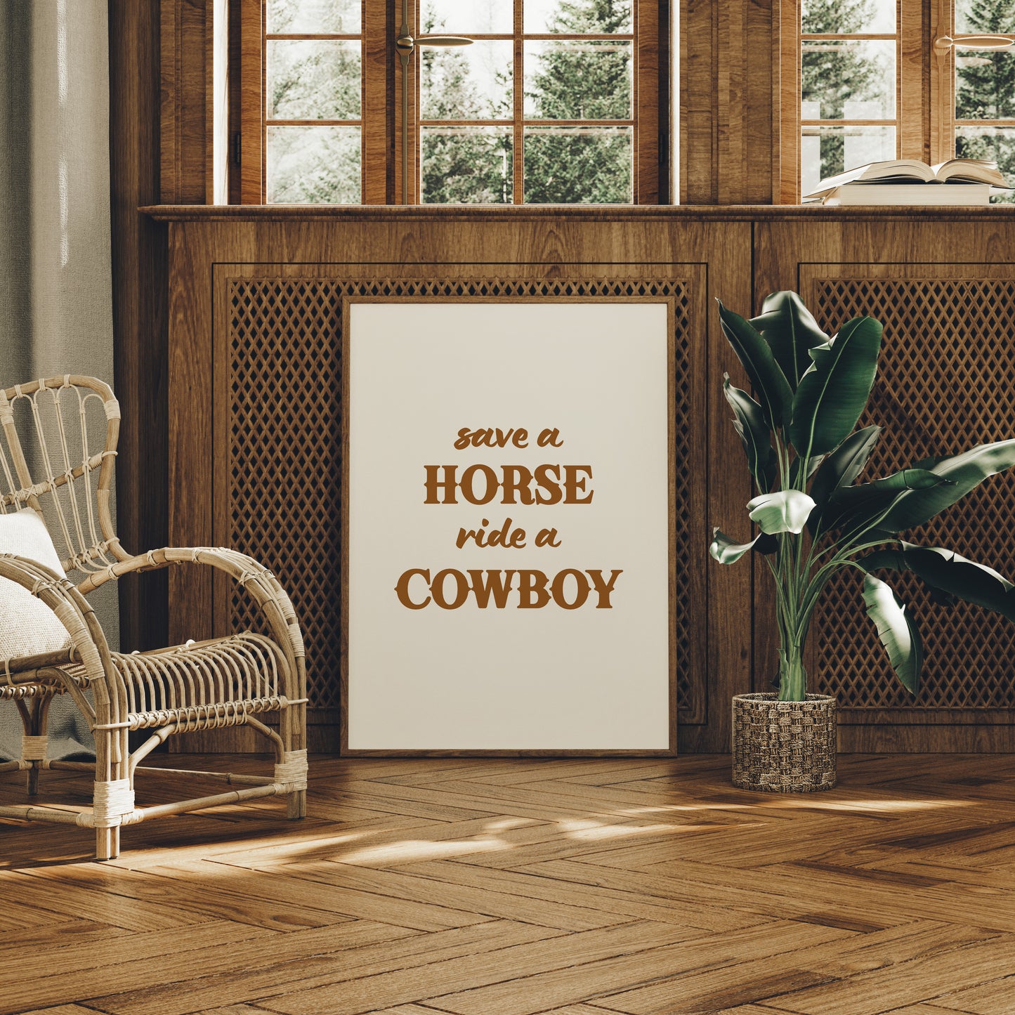 Save a Horse Ride a Cowboy