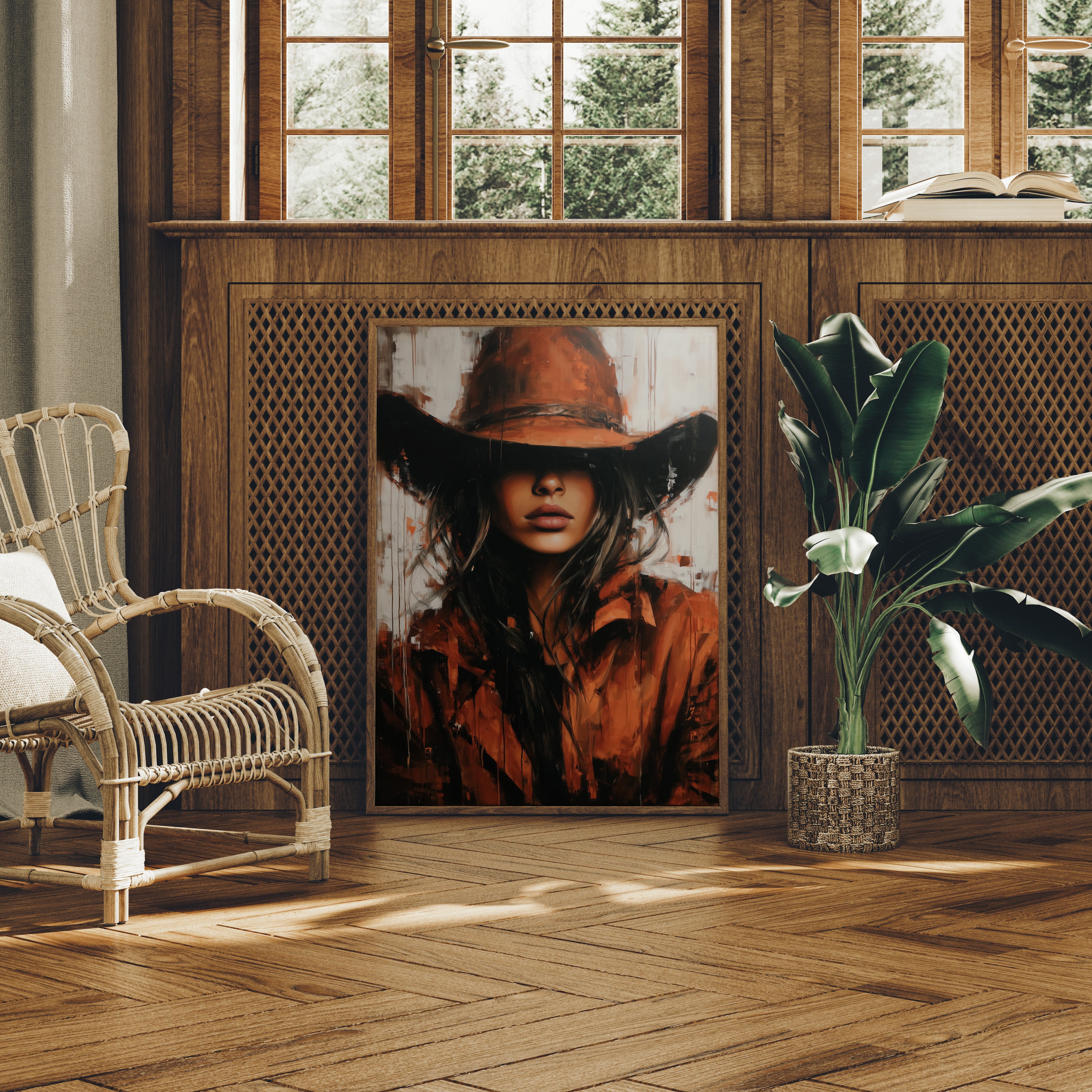 The Brim Hides What She Knows