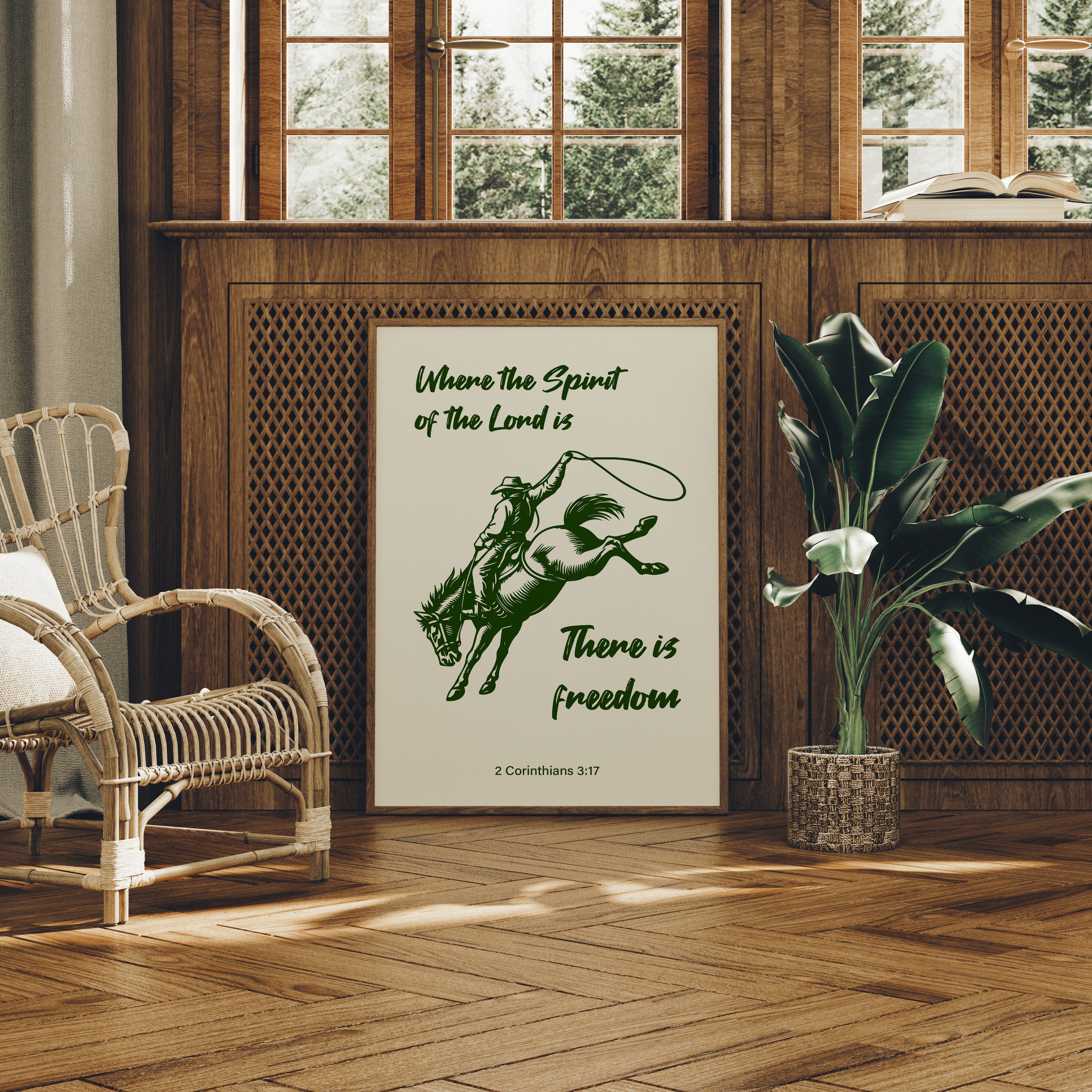 There Is Freedom, In Green
