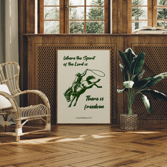 There Is Freedom, In Green