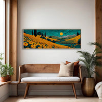 Fields Of Gold Under Teal Skies