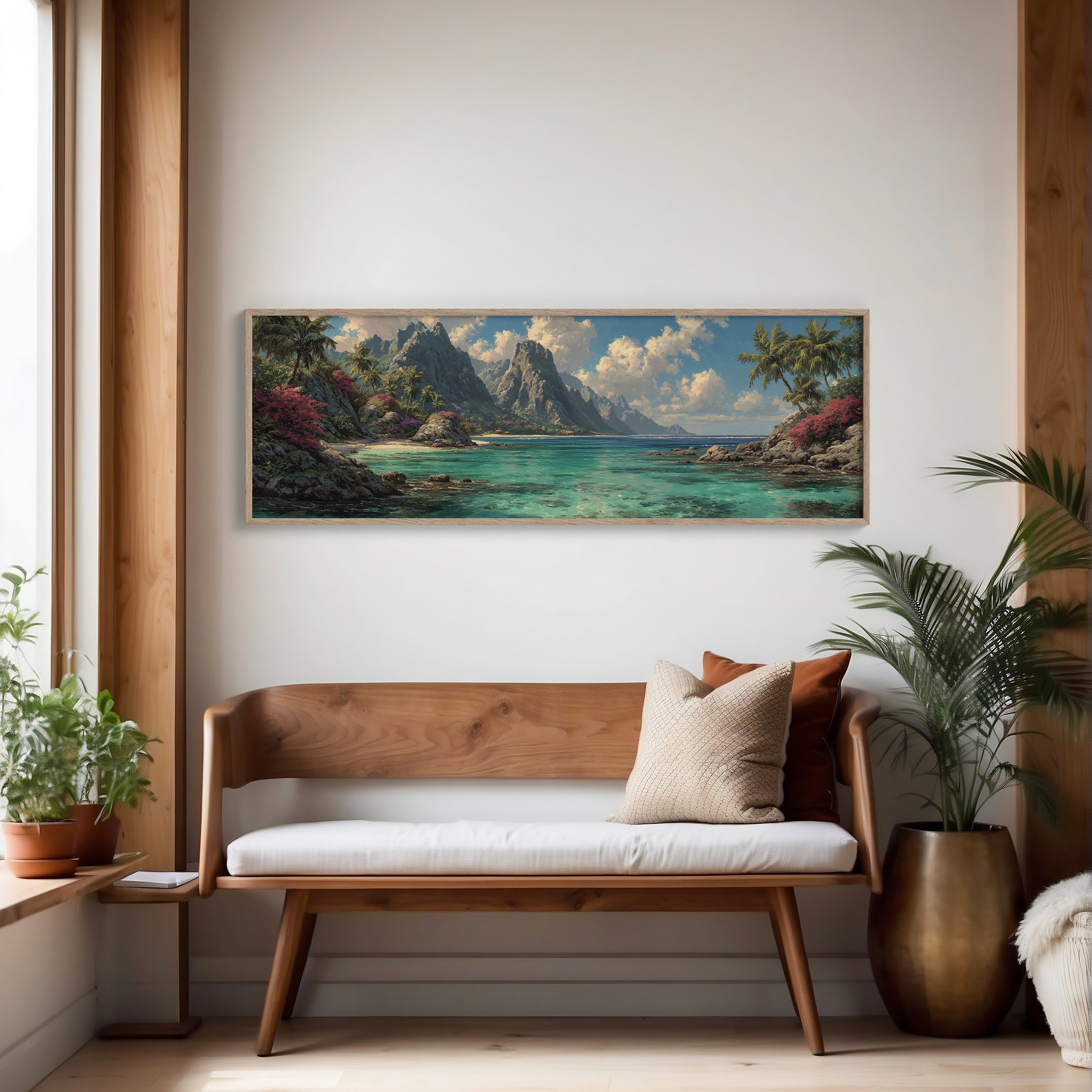 Emerald Shores Beneath Rising Peaks
