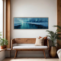 City of Quiet Blue Horizons