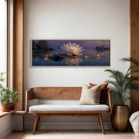 Lotus Light at Dusk