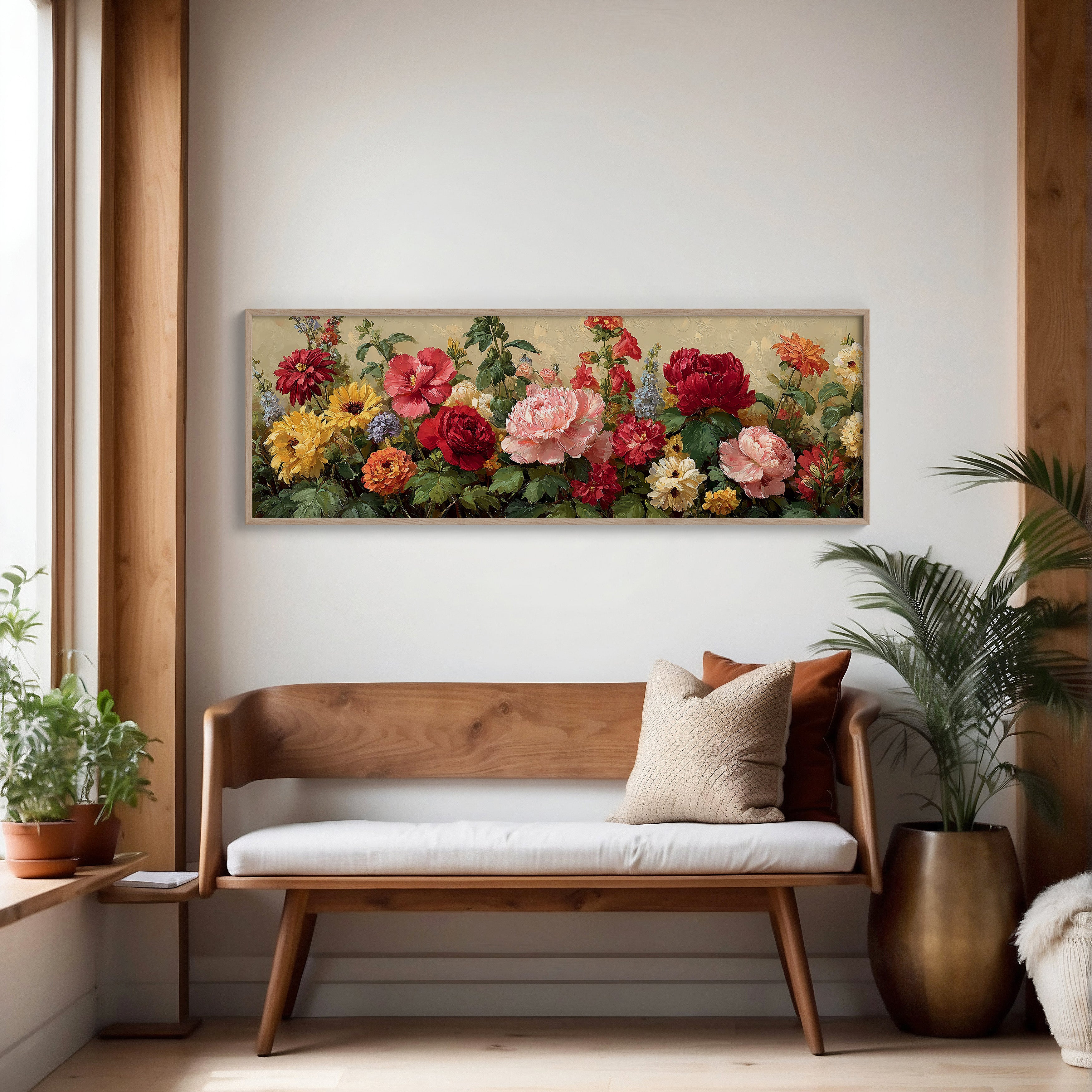 Garden In Full Bloom