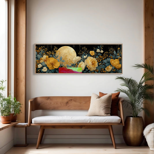 Moonlit Garden in Gold
