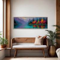 Color Along the Quiet Lake