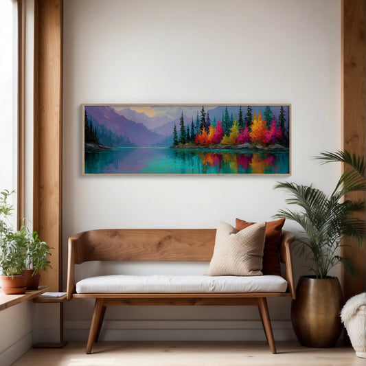 Color Along the Quiet Lake