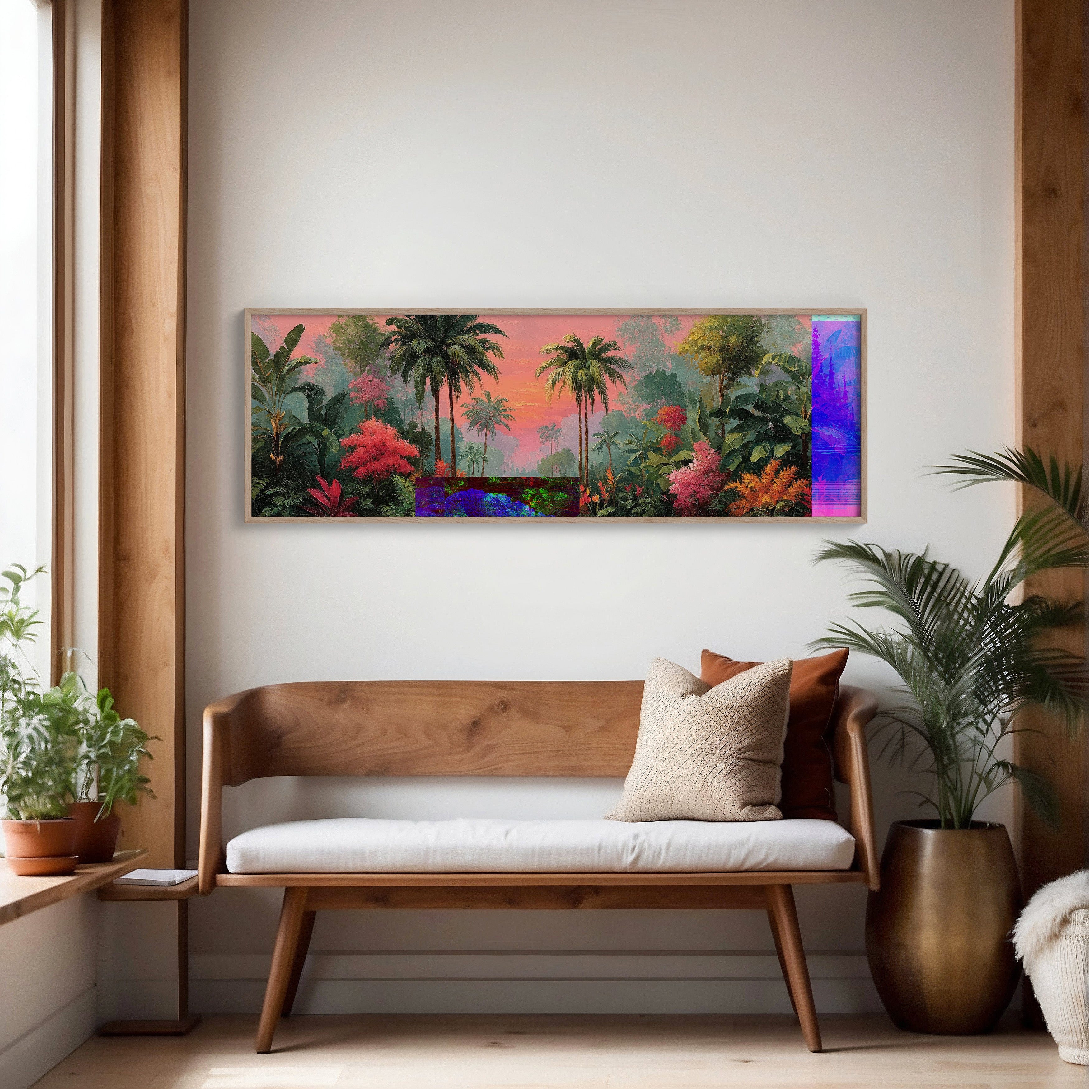 Blush Sky Tropical Haven