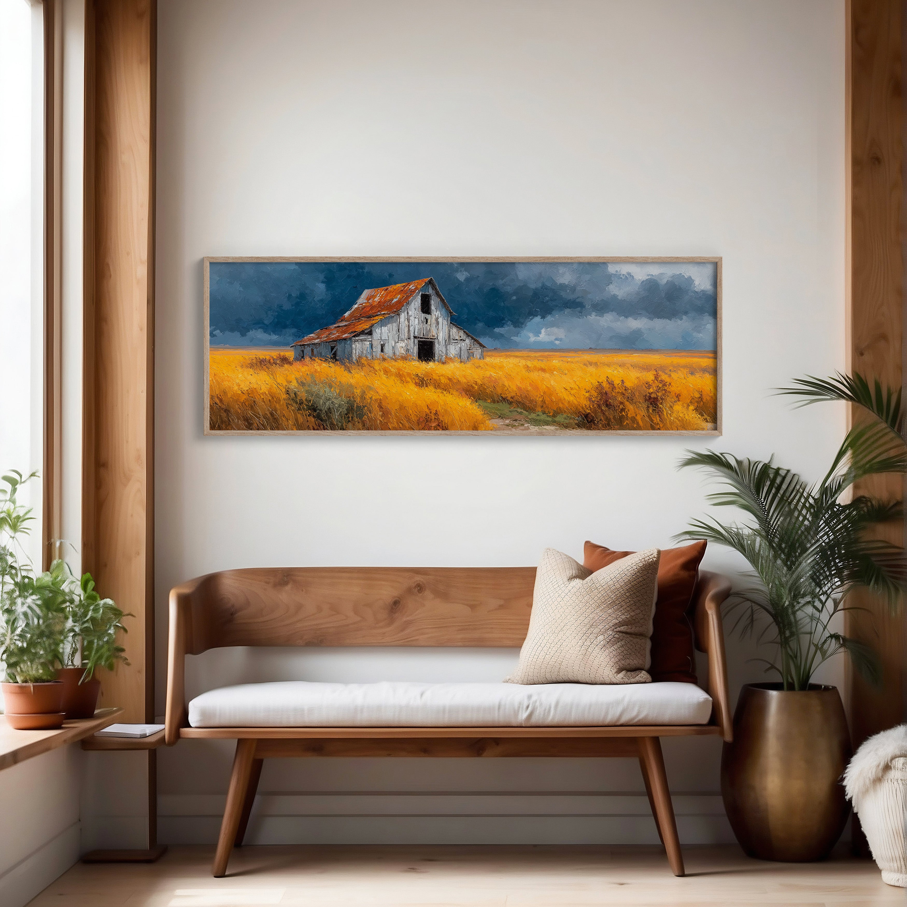 Storm Over Golden Fields