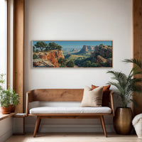 Sunlit Canyon Overlook