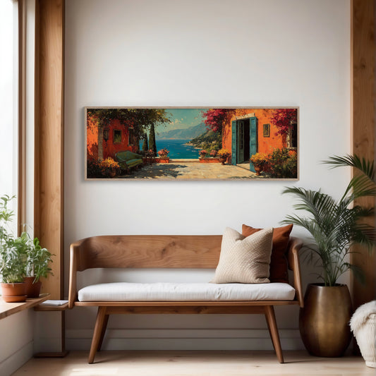 Mediterranean Terrace by the Sea