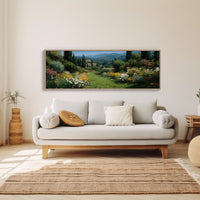 Sunlit Garden Path In Tuscany