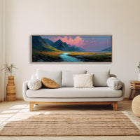 River of Light Through the Valley