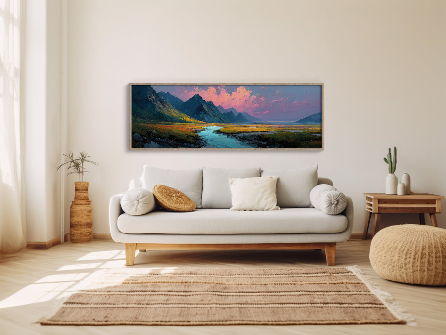 River of Light Through the Valley