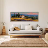 Tuscan Cottage In Golden Fields