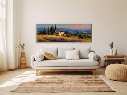 Tuscan Cottage In Golden Fields